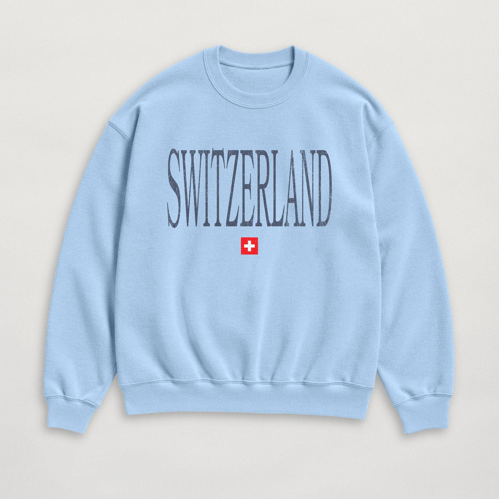 Distressed Switzerland Sweatshirt