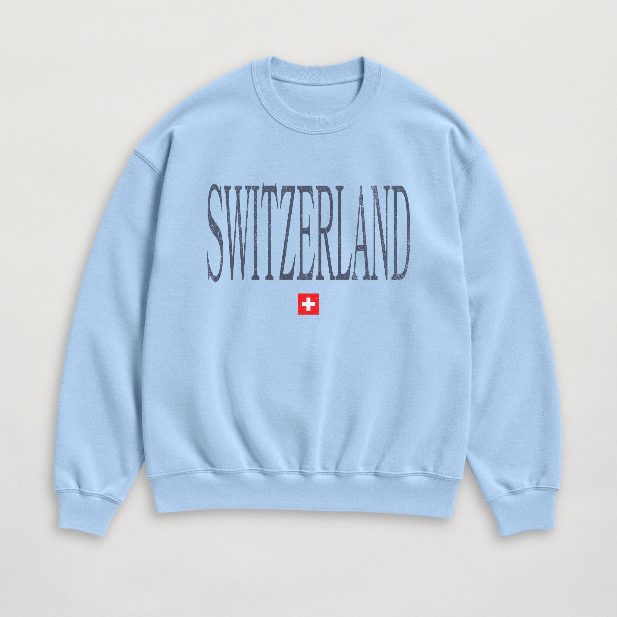 Distressed Switzerland Sweatshirt