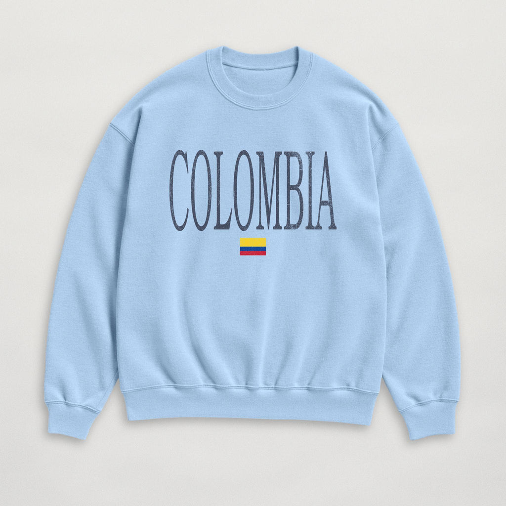 Distressed Colombia Sweatshirt