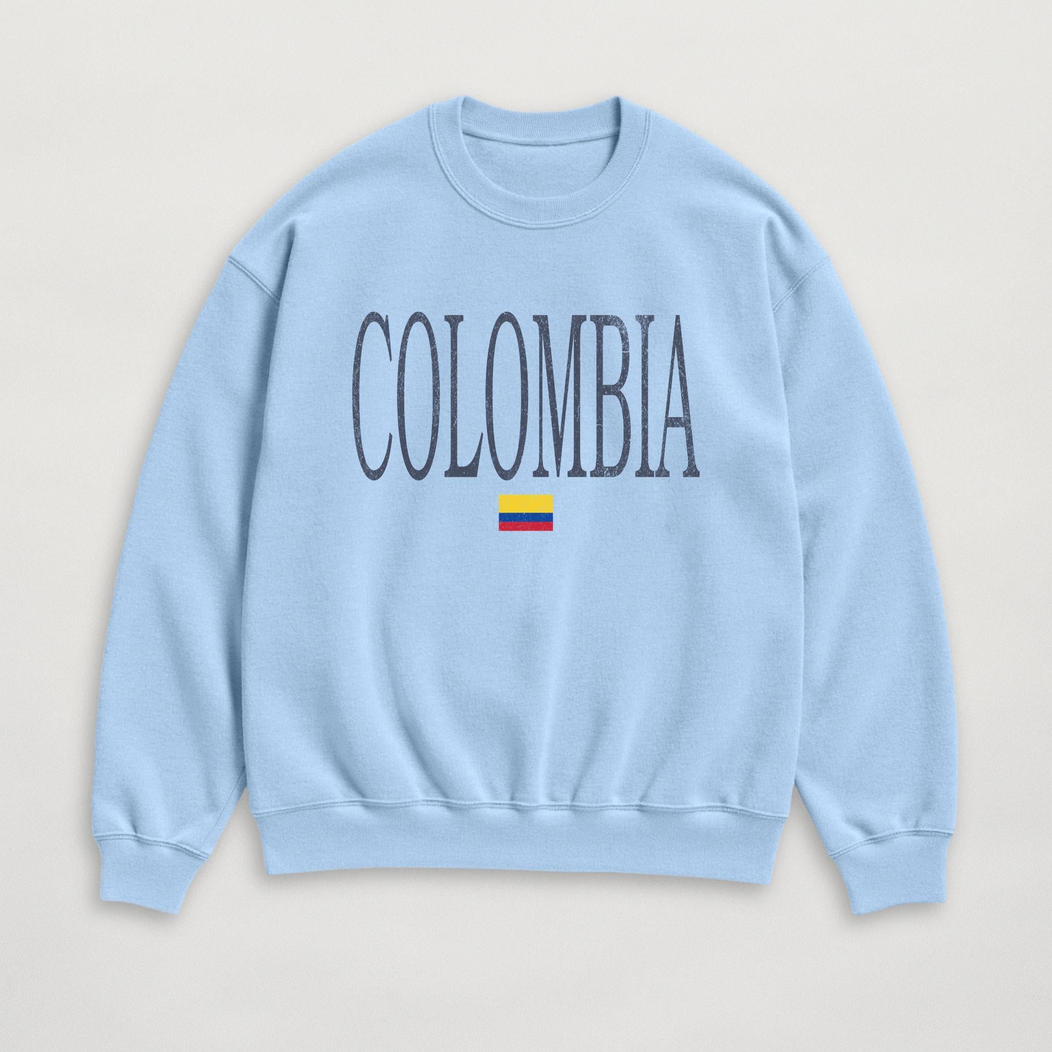 Distressed Colombia Sweatshirt