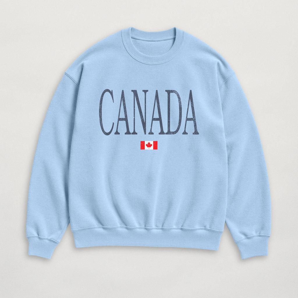 Distressed Canada Sweatshirt