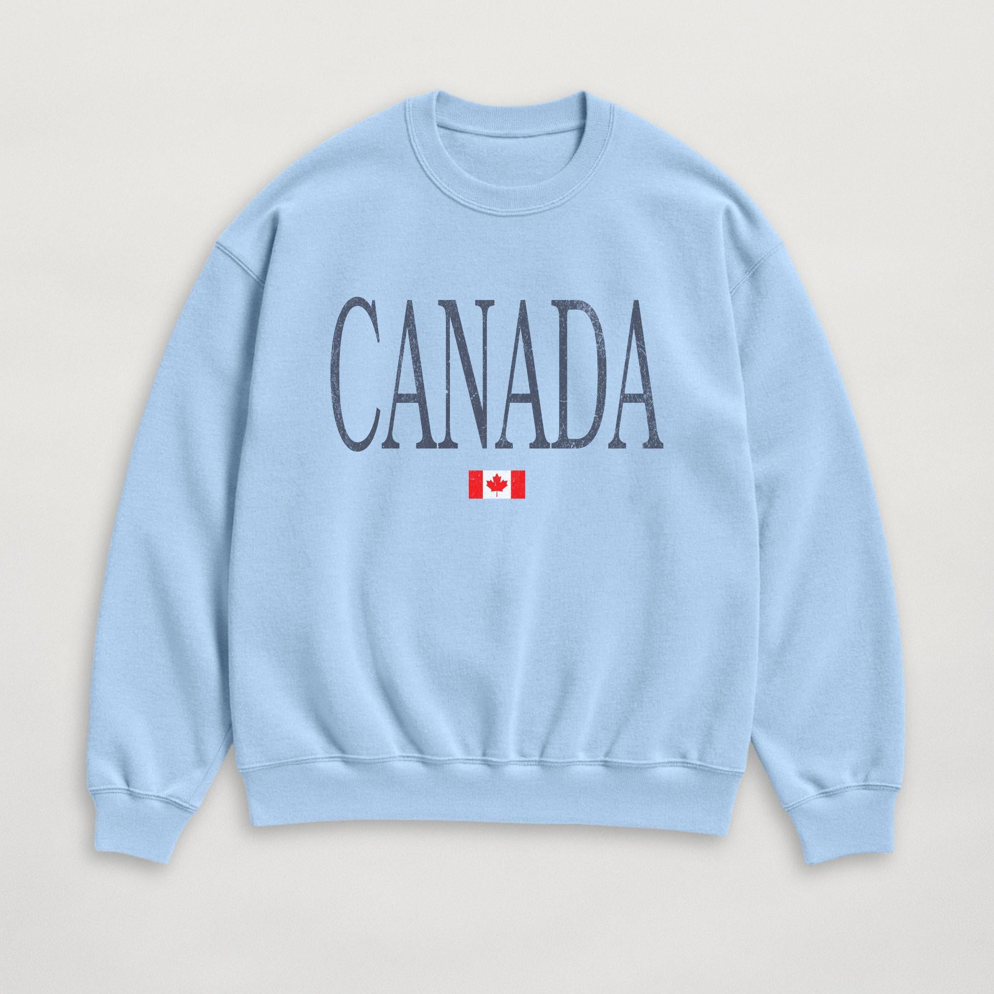 Distressed Canada Sweatshirt