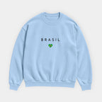 Brasil Minimal Flag Sweatshirt