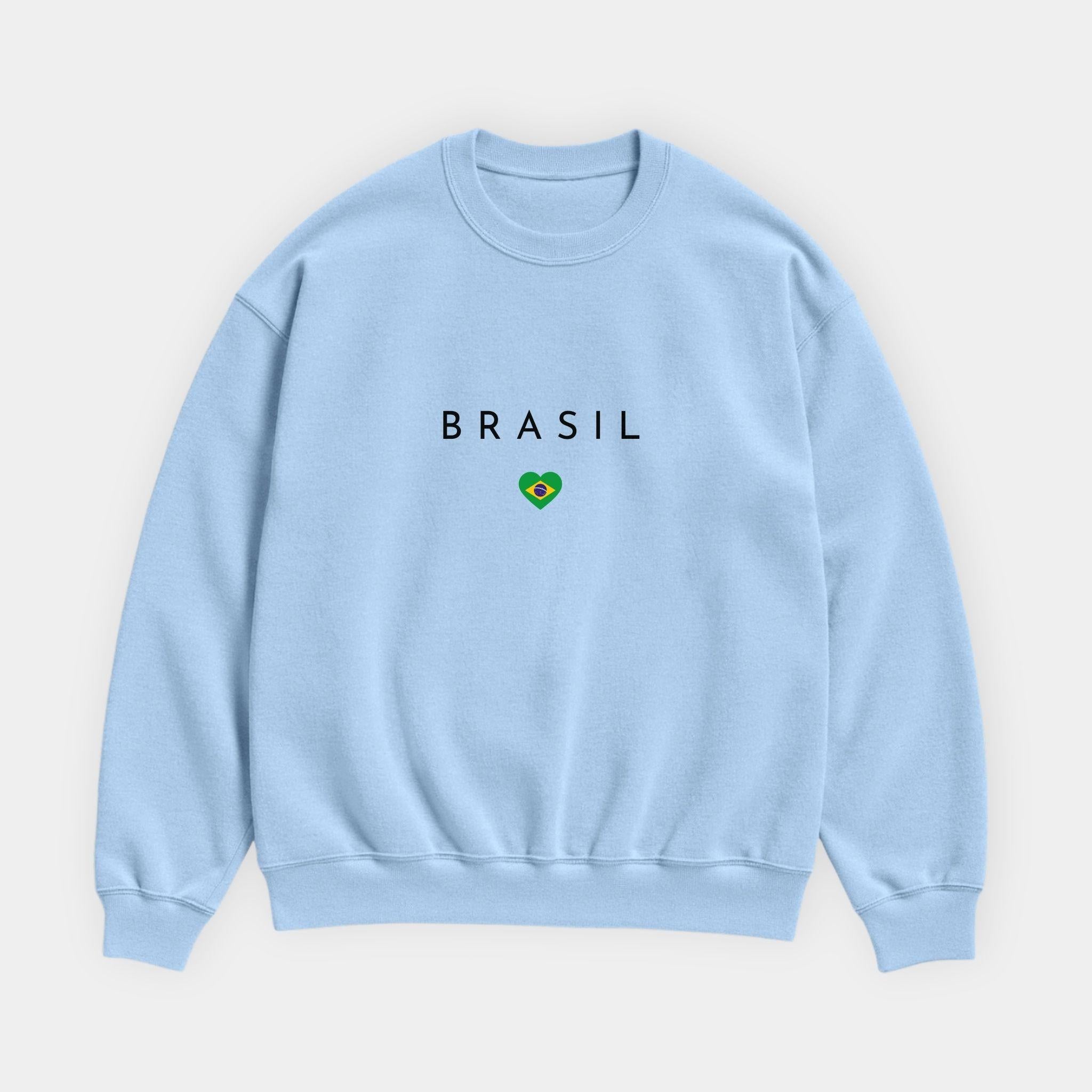 Brasil Minimal Flag Sweatshirt