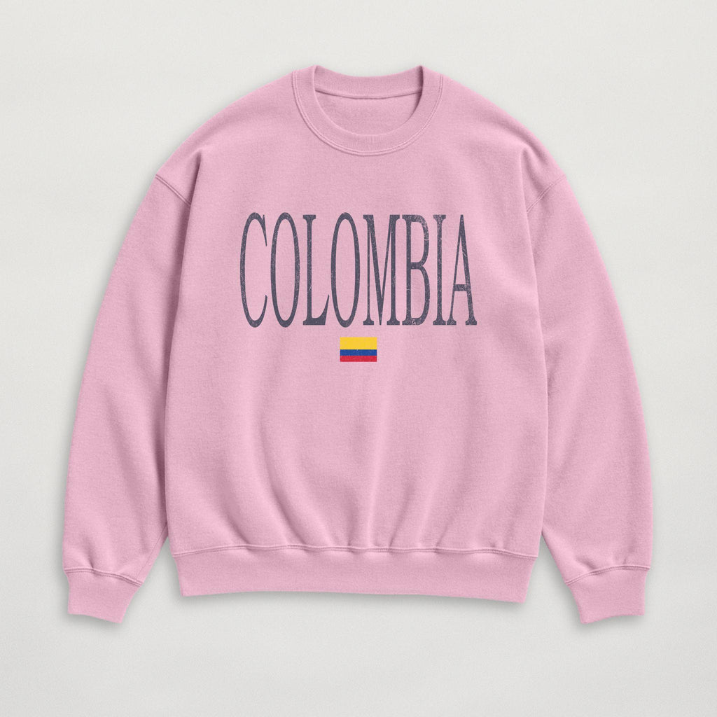 Distressed Colombia Sweatshirt