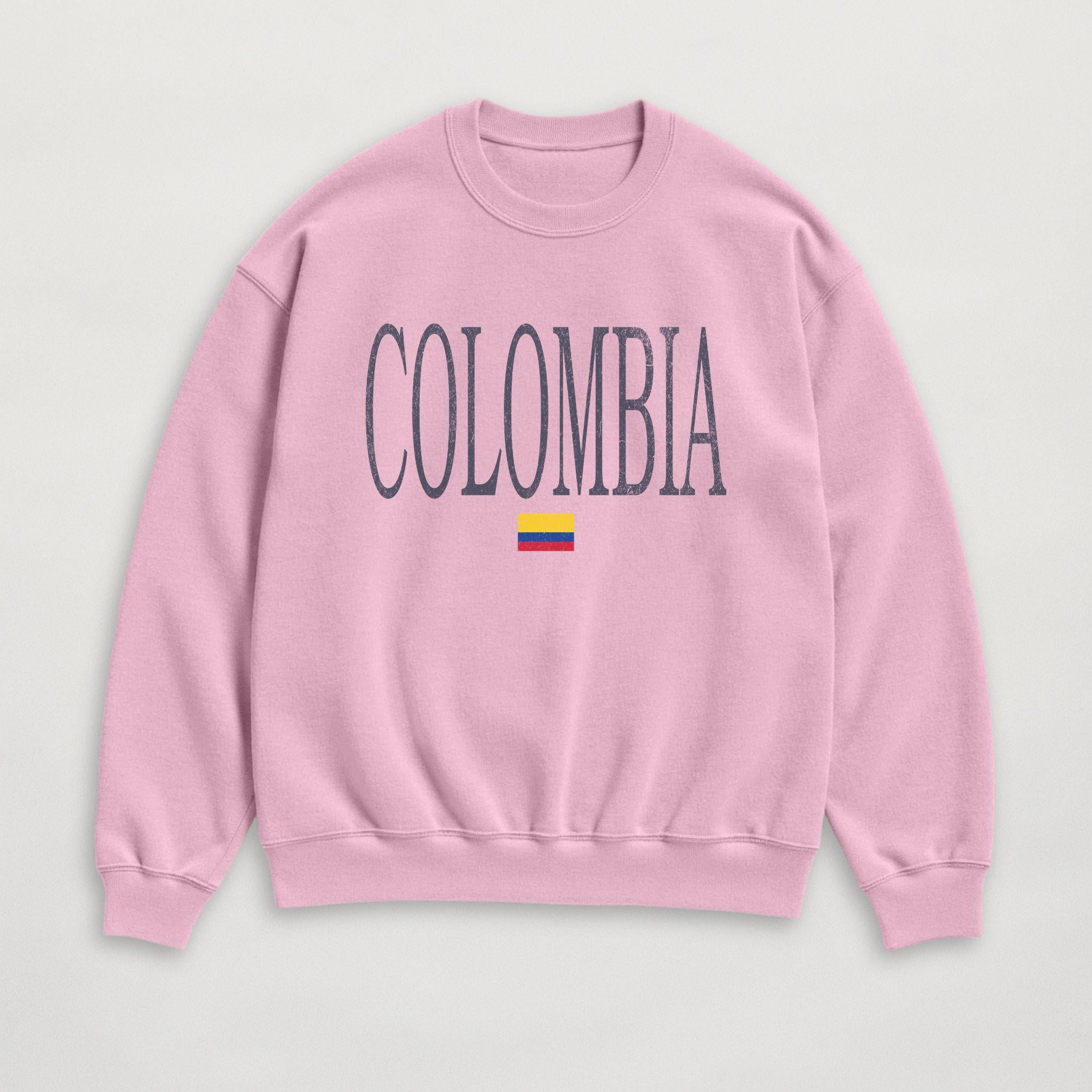 Distressed Colombia Sweatshirt