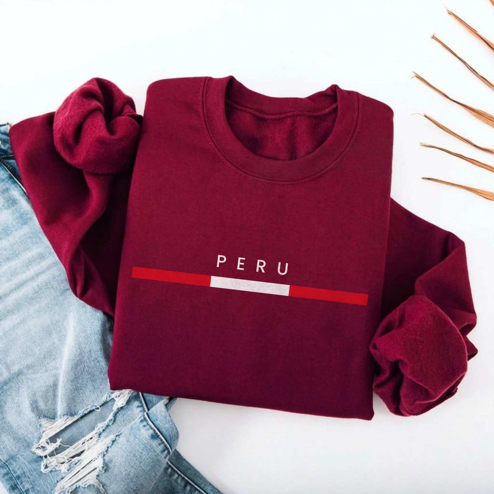Peru Flagline Sweatshirt