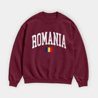 Romania Collegiate Flag Sweatshirt