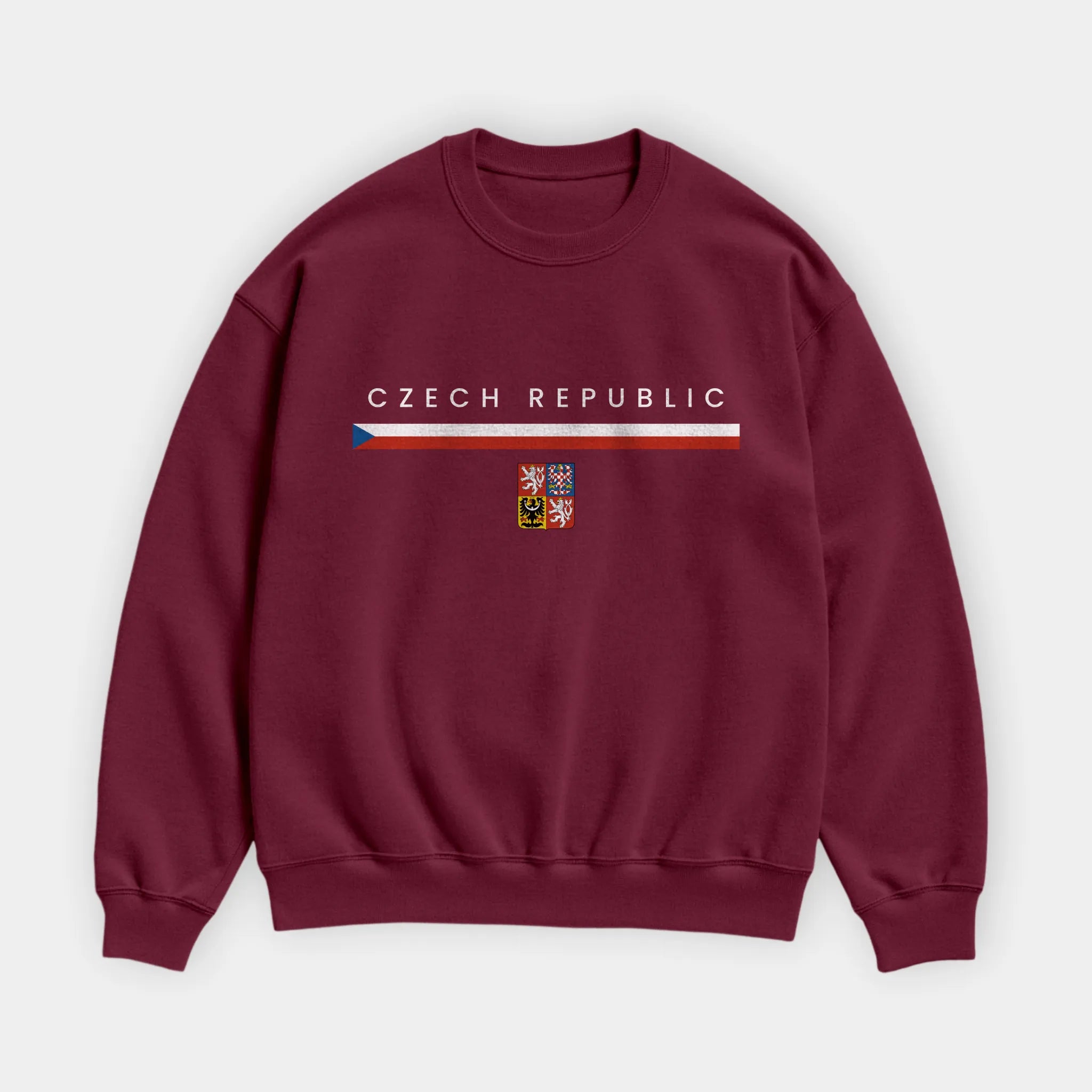 Czech Republic Flagline Sweatshirt