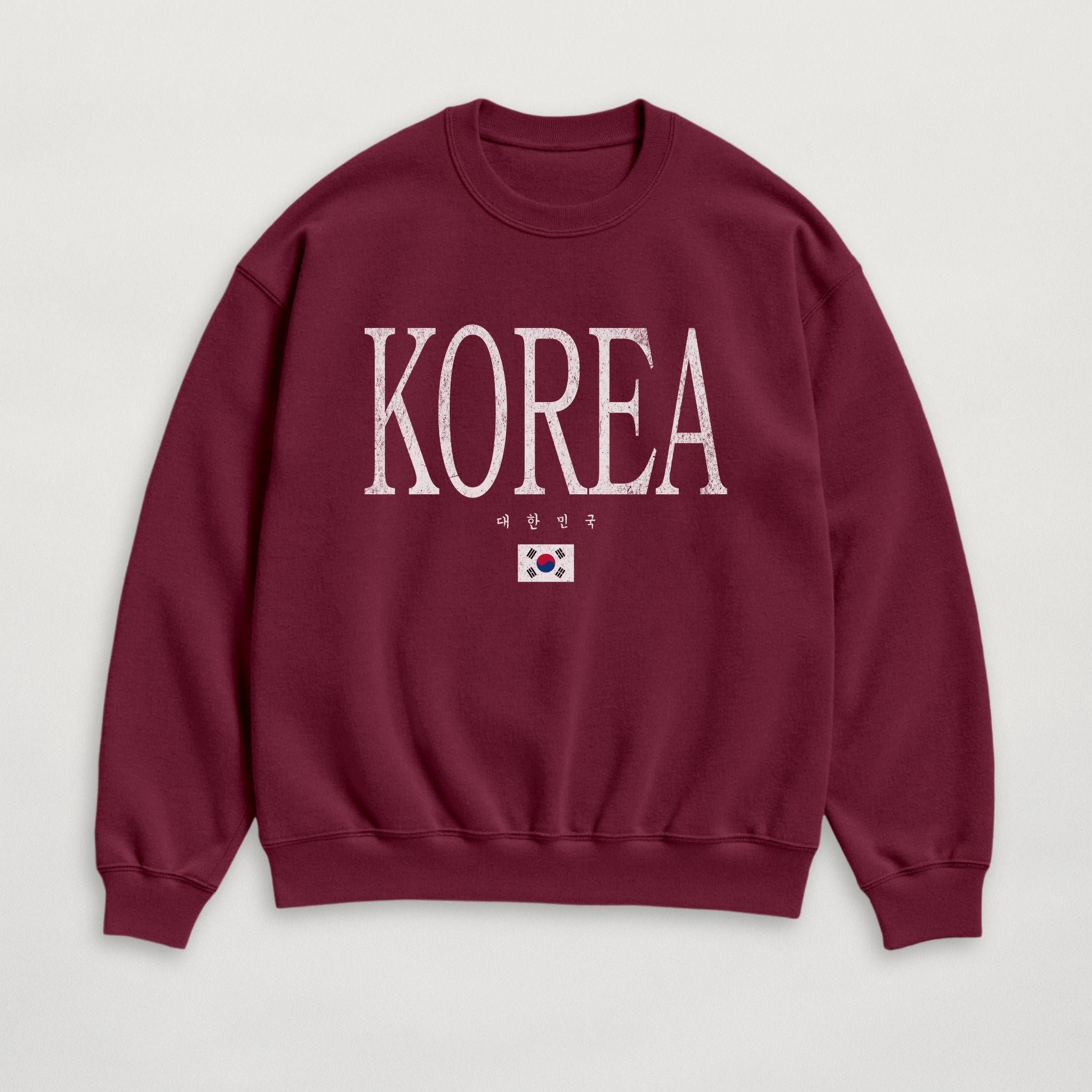 Distressed Korea Sweatshirt
