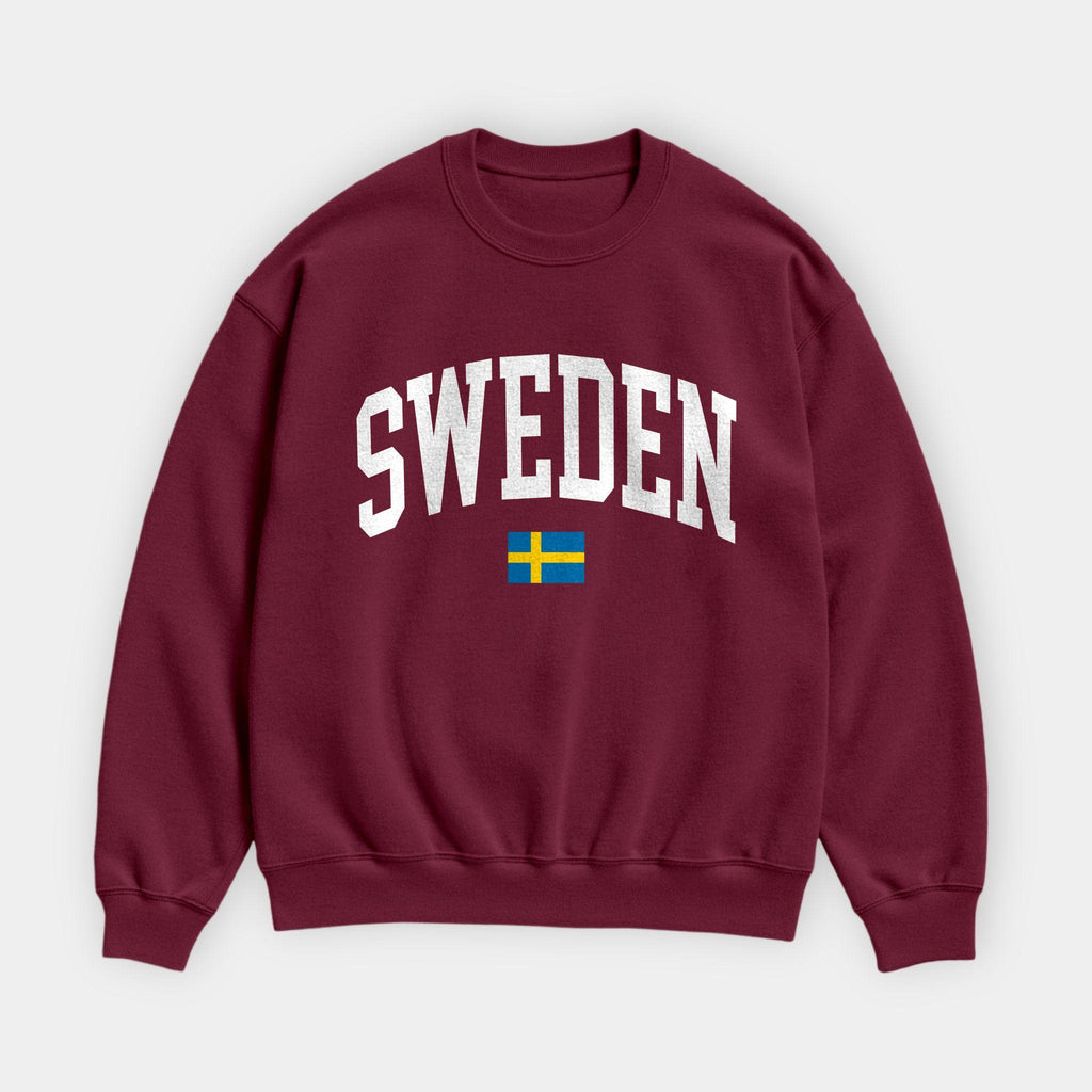 Sweden Collegiate Flag Sweatshirt
