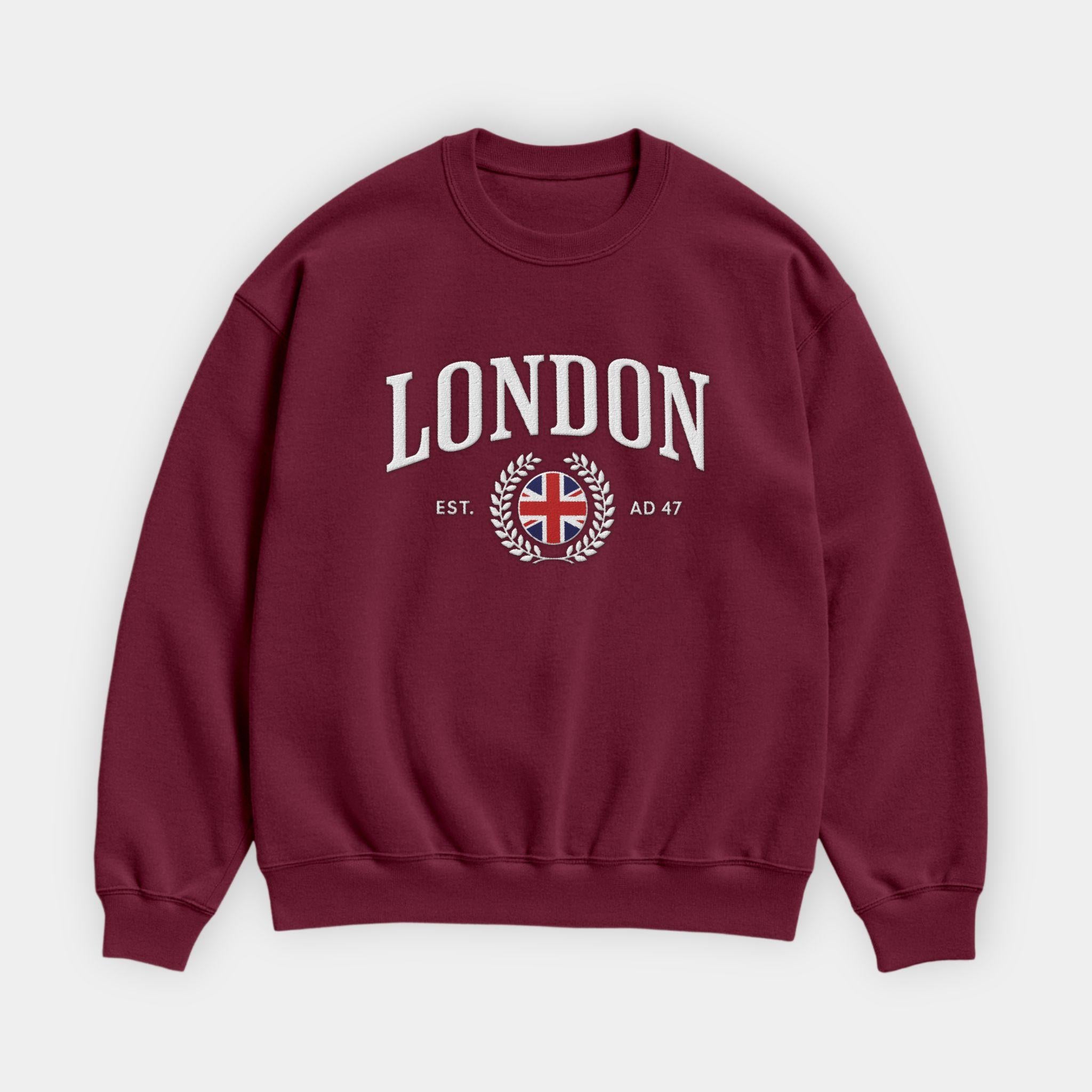 London Crest Embroidered Sweatshirt