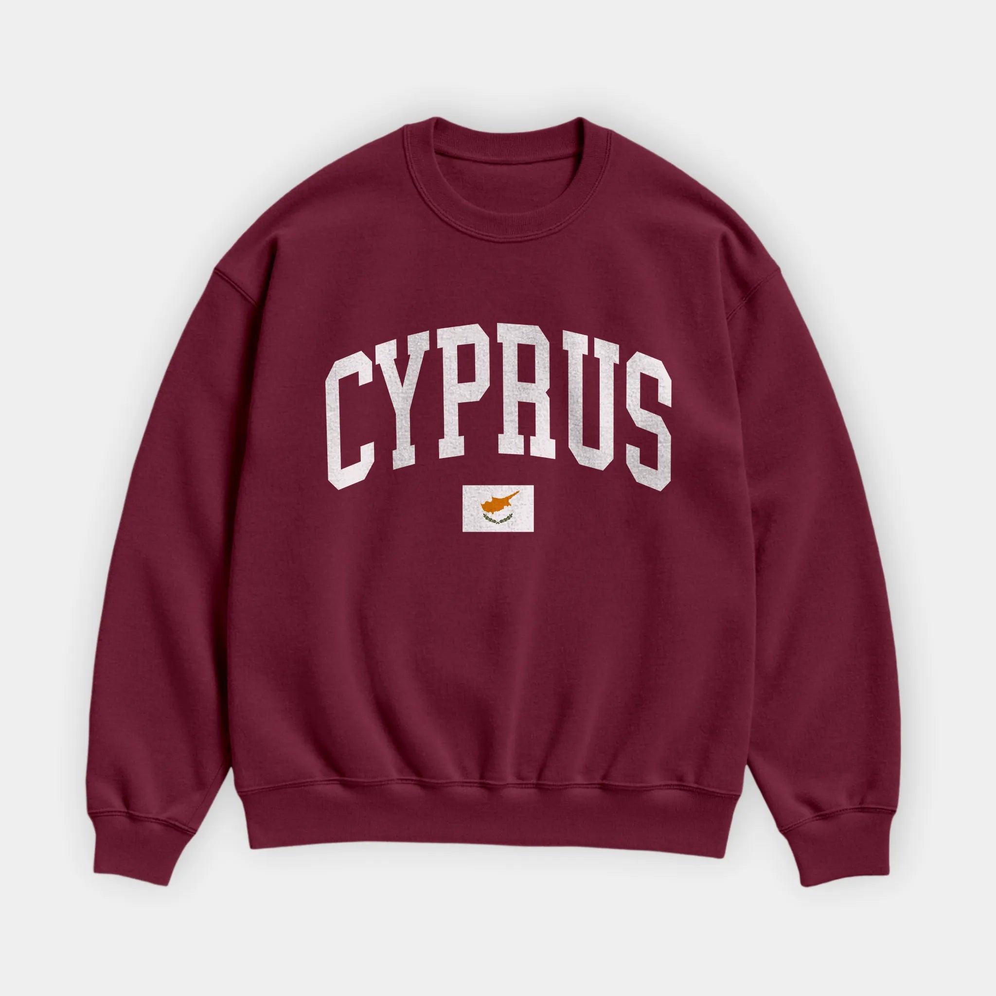Cyprus Collegiate Flag Sweatshirt