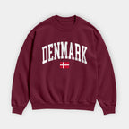 Denmark Collegiate Flag Sweatshirt