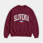 Slovenia Collegiate Flag Sweatshirt