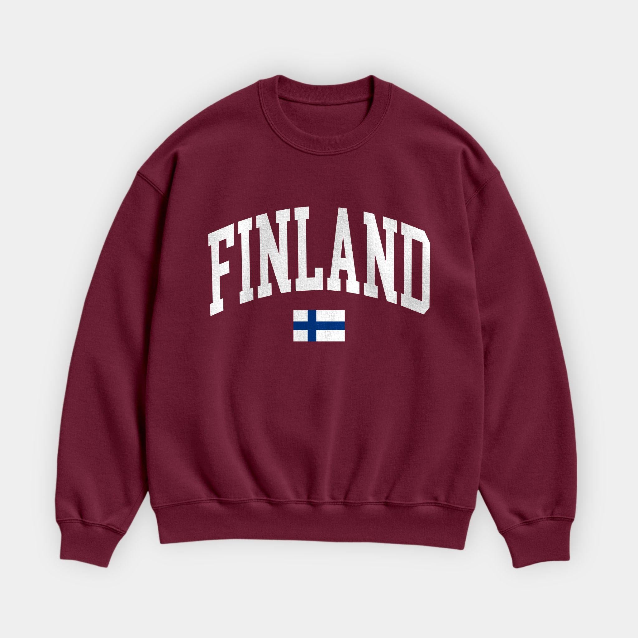 Finland Collegiate Flag Sweatshirt