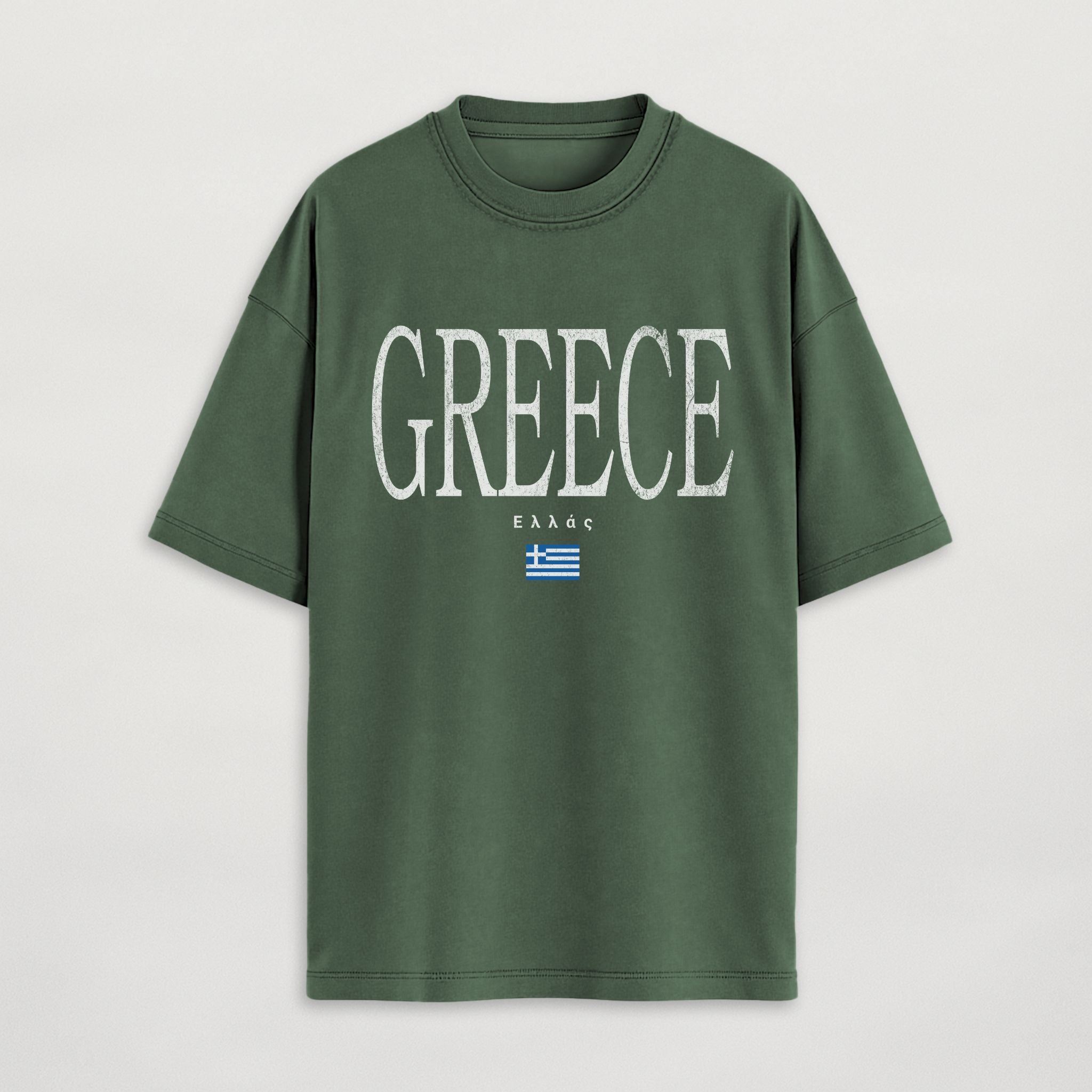 Distressed Greece T-Shirt