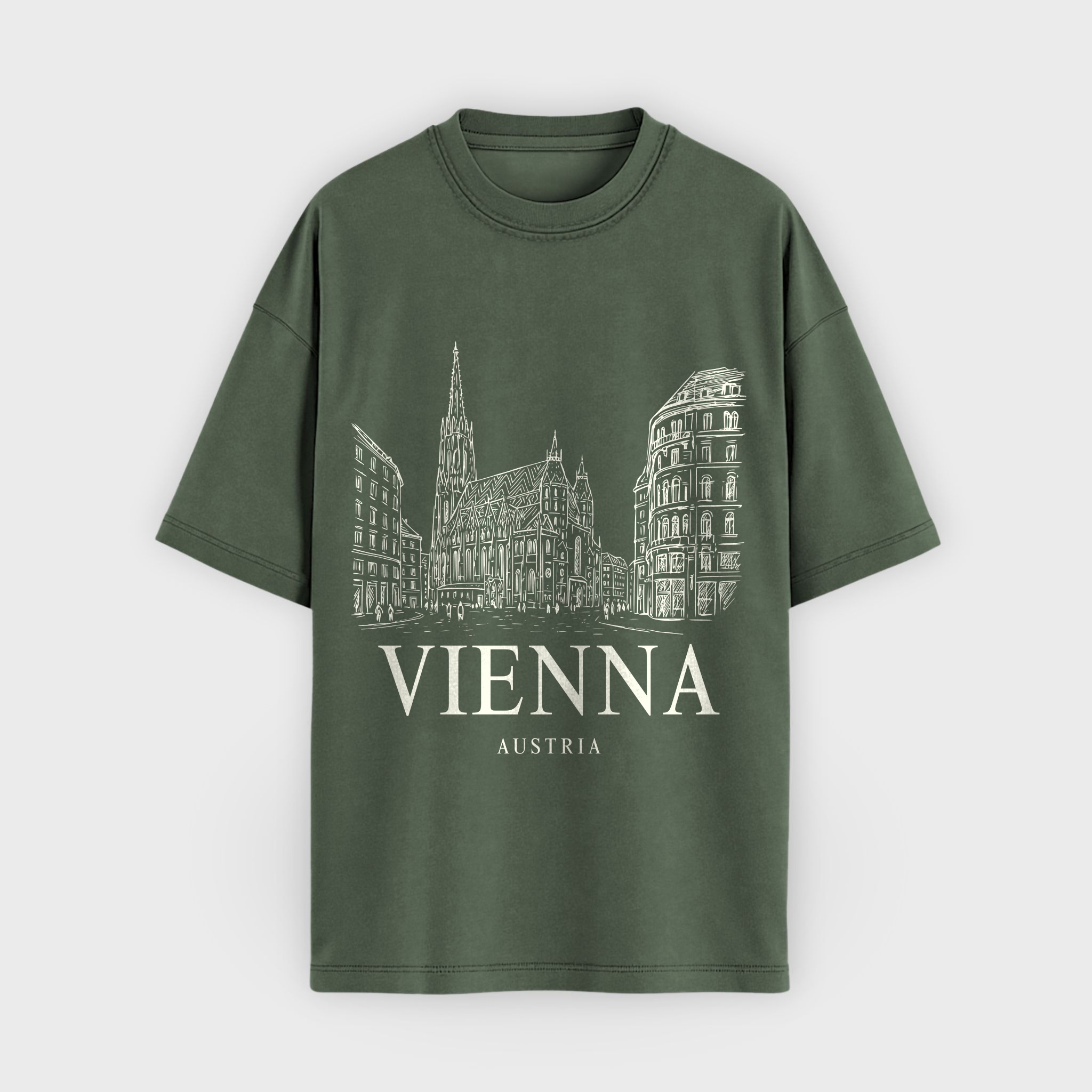 Vienna Vintage Sketch T-Shirt