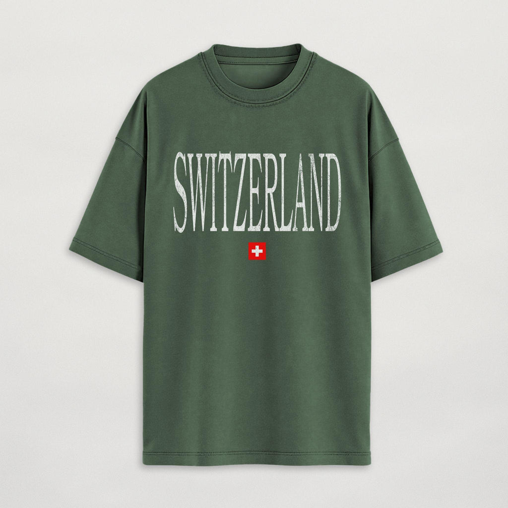 Distressed Switzerland T-Shirt