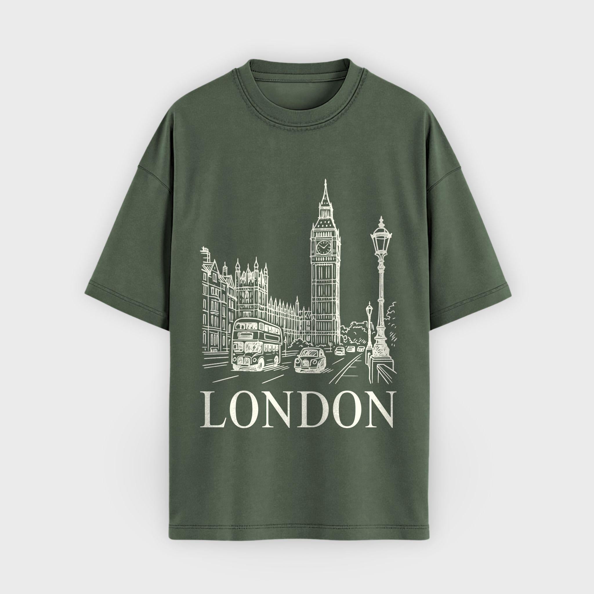London Vintage Sketch T-Shirt