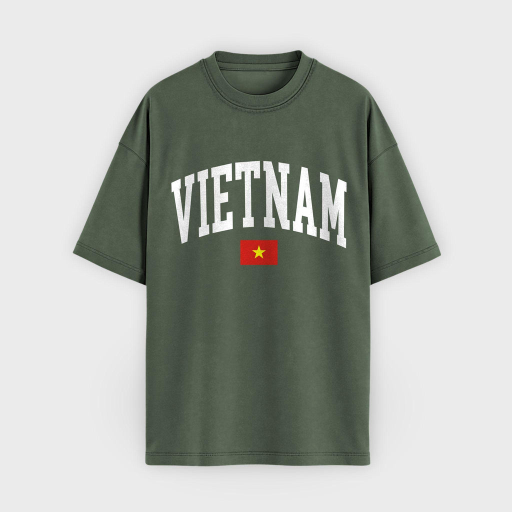 Vietnam Collegiate Flag T-Shirt