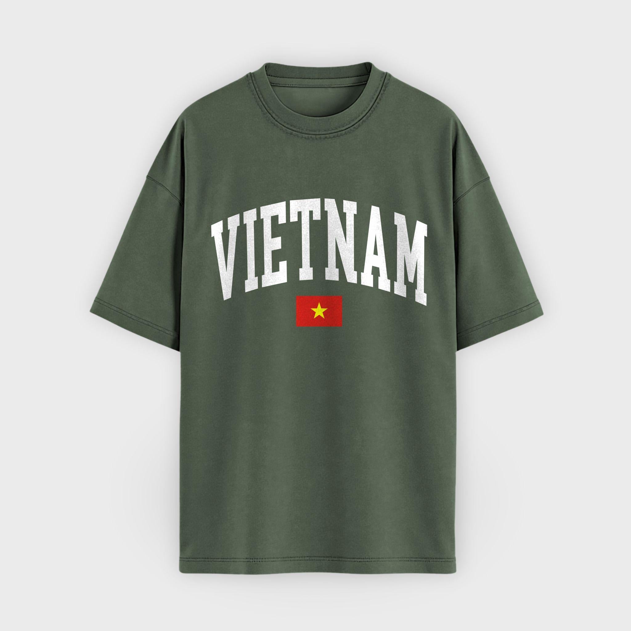 Vietnam Collegiate Flag T-Shirt