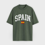 Spain Collegiate Flag T-Shirt