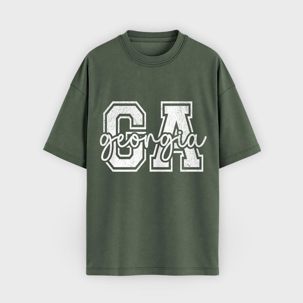 GA Varsity State T-Shirt