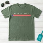 Puerto Rico Flagline T-Shirt