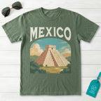 Mexico Vintage Travel Poster T-Shirt