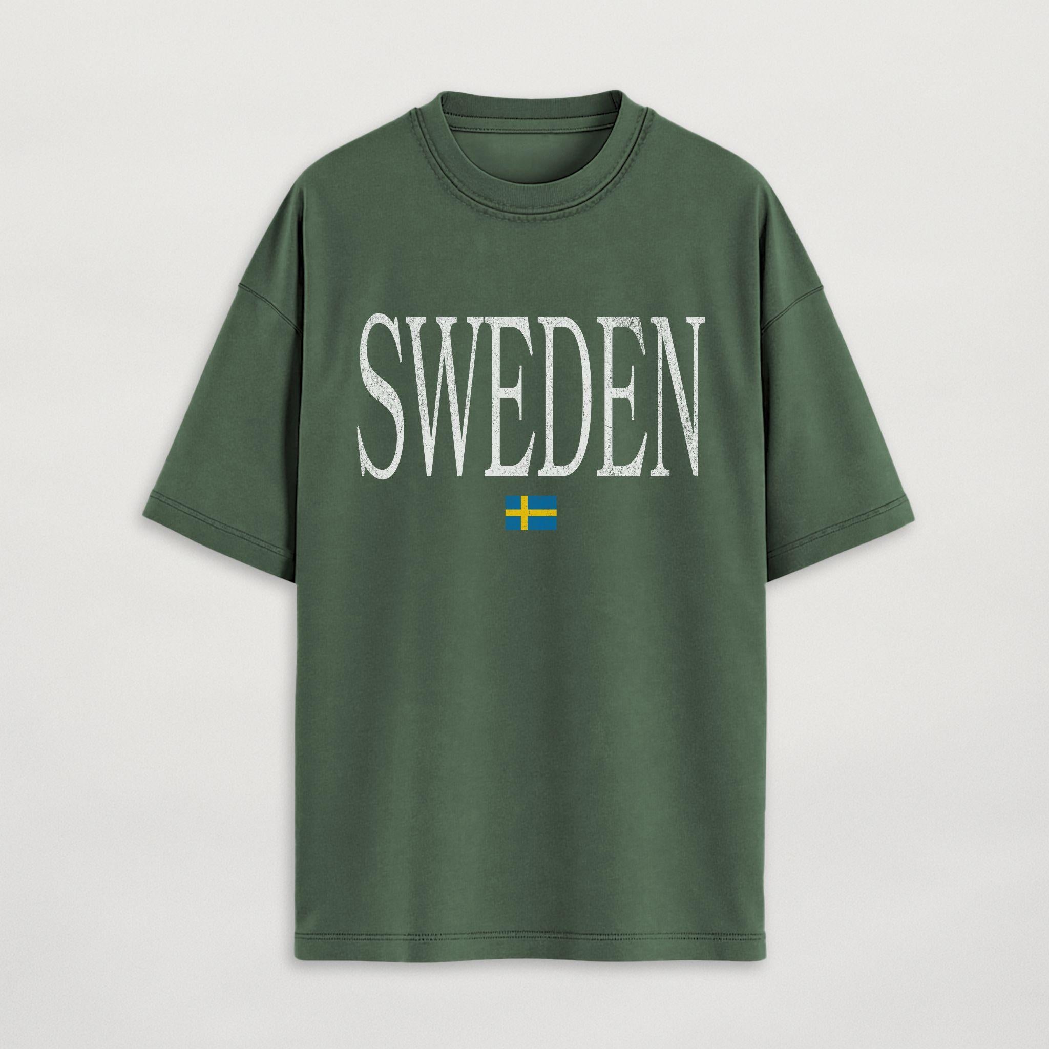 Distressed Sweden T-Shirt