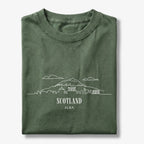 Scotland Alba Skyline Minimalist T-Shirt