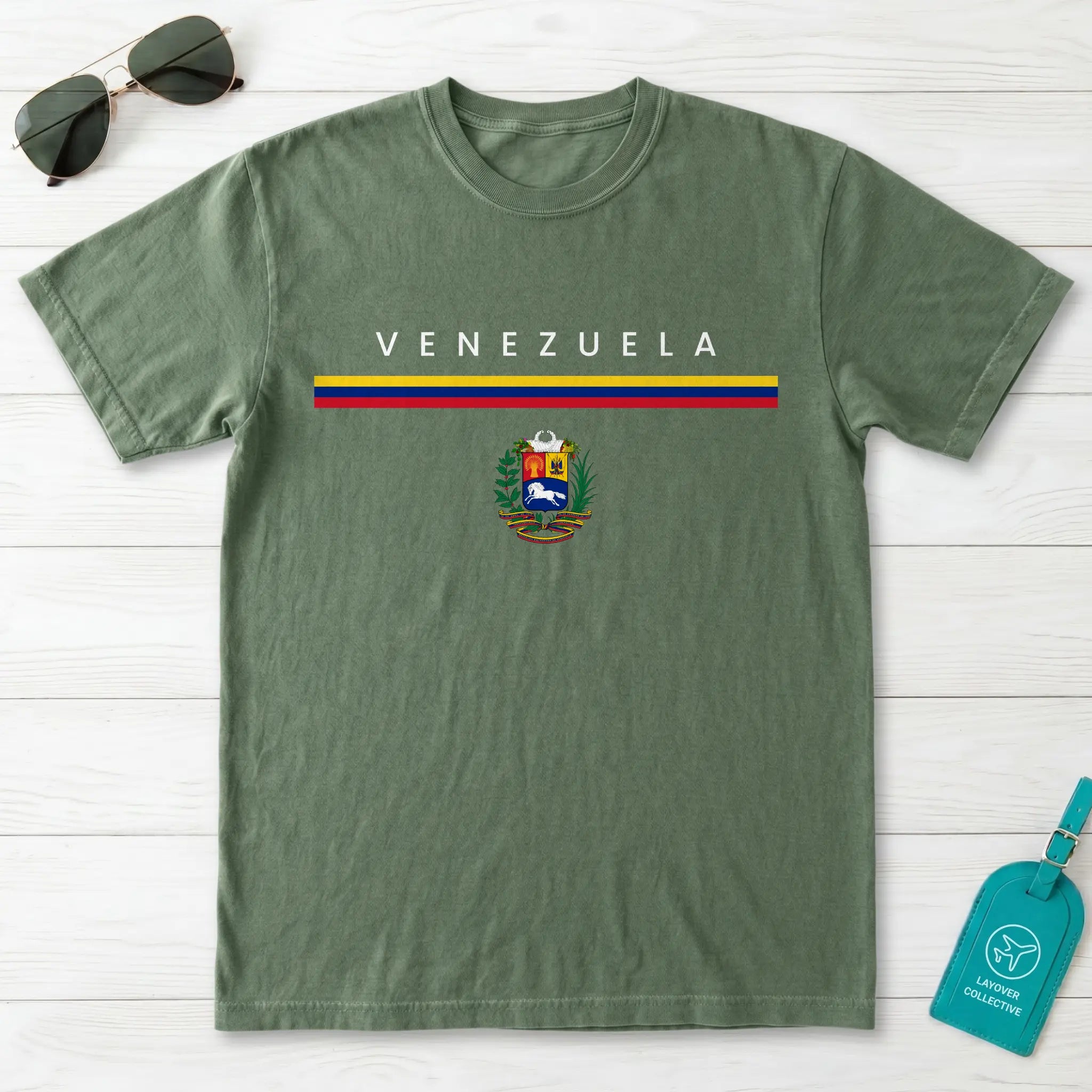 Venezuela Flagline T-Shirt