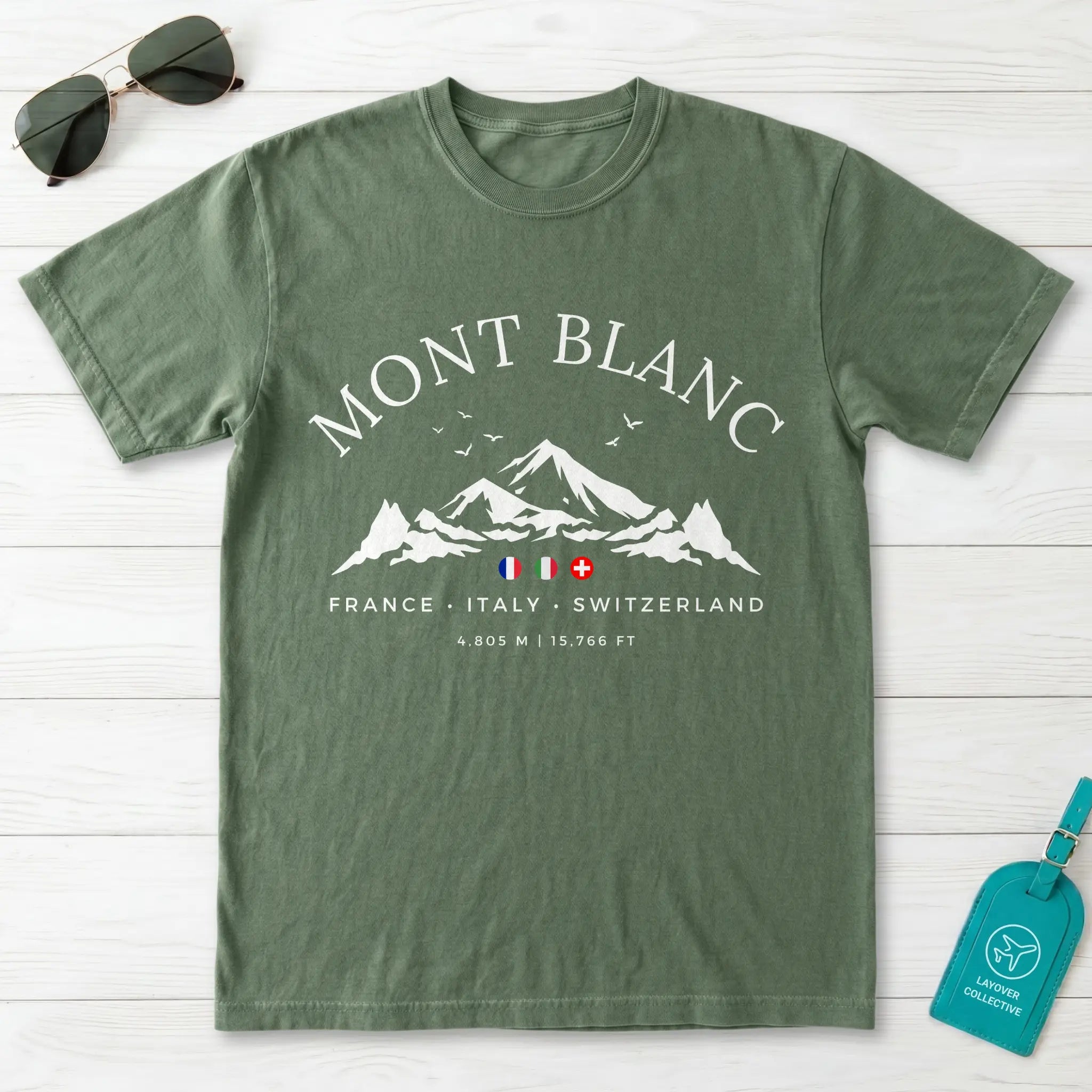Mont Blanc Alps T-Shirt