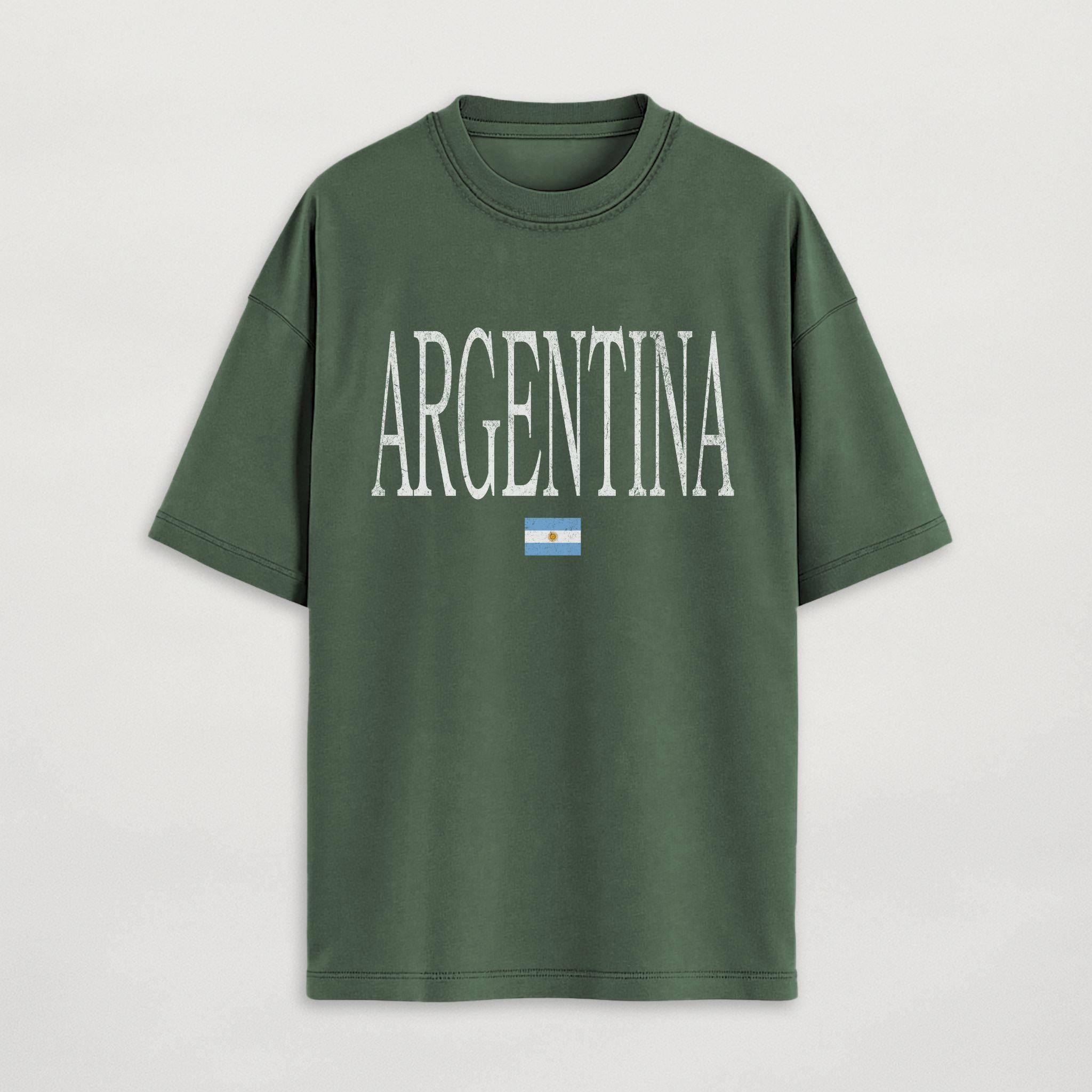 Distressed Argentina T-Shirt