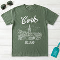Cork Ireland Line Art T-Shirt