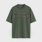 Scotland Tartan Letter T-Shirt