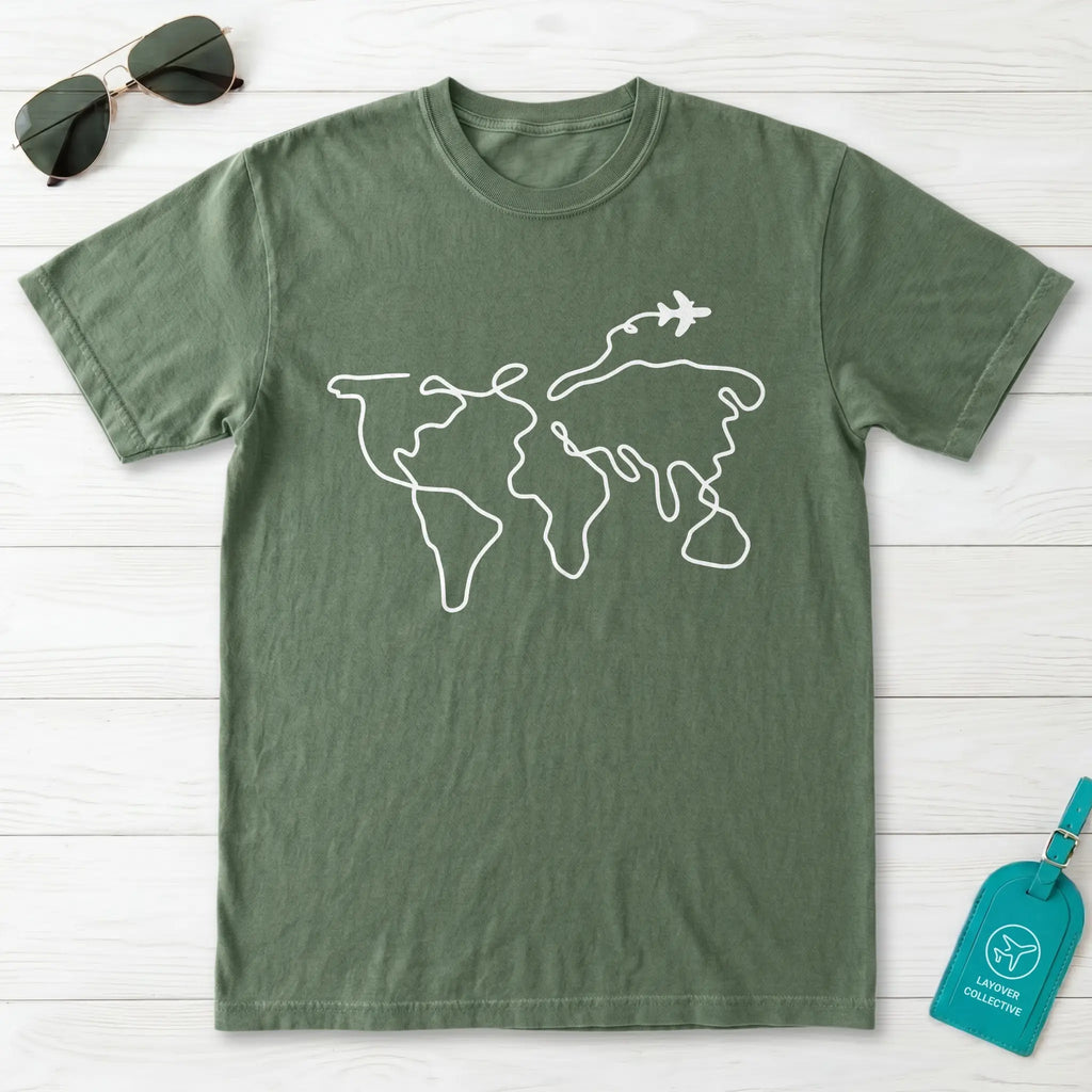 World Map T-Shirt