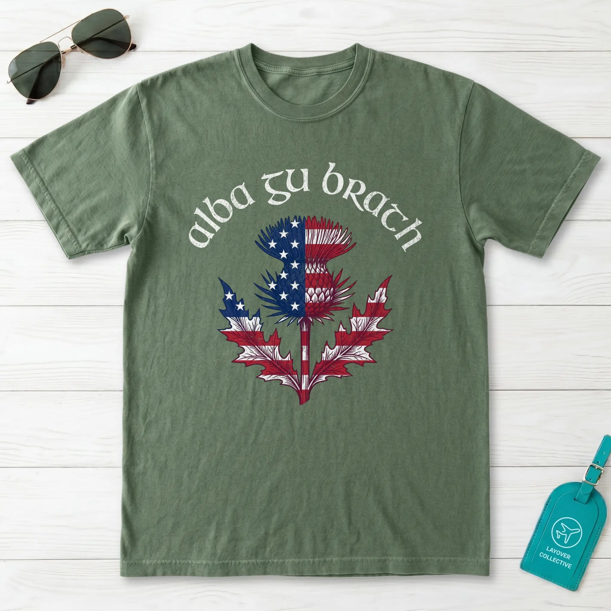 Alba Gu Bràth American Thistle T-Shirt