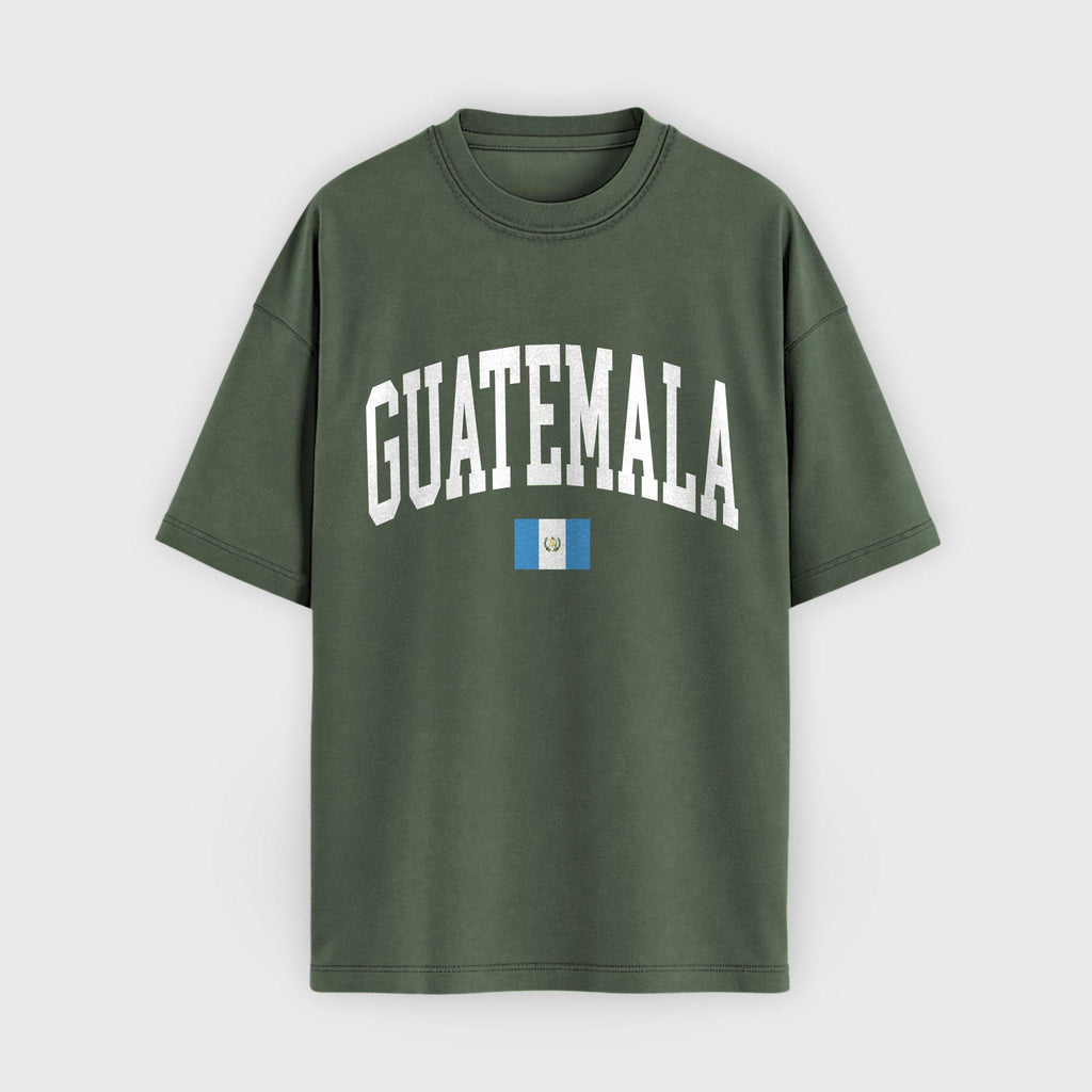 Guatemala Collegiate Flag T-Shirt