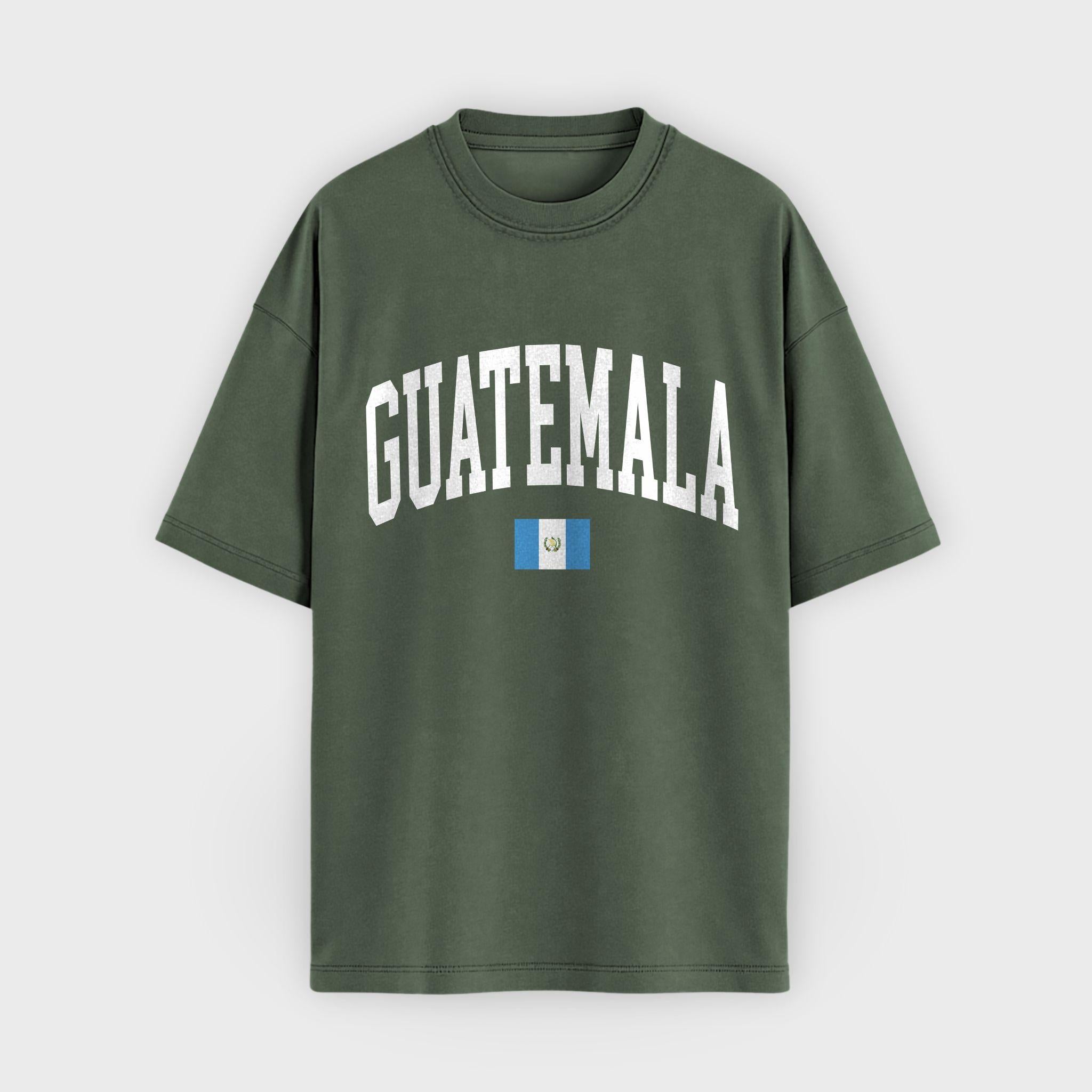 Guatemala Collegiate Flag T-Shirt