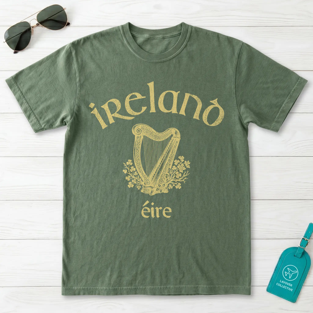 Ireland Harp Éire T-Shirt