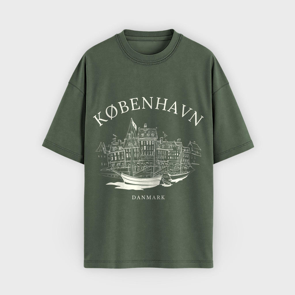 Copenhagen Vintage Sketch T-Shirt
