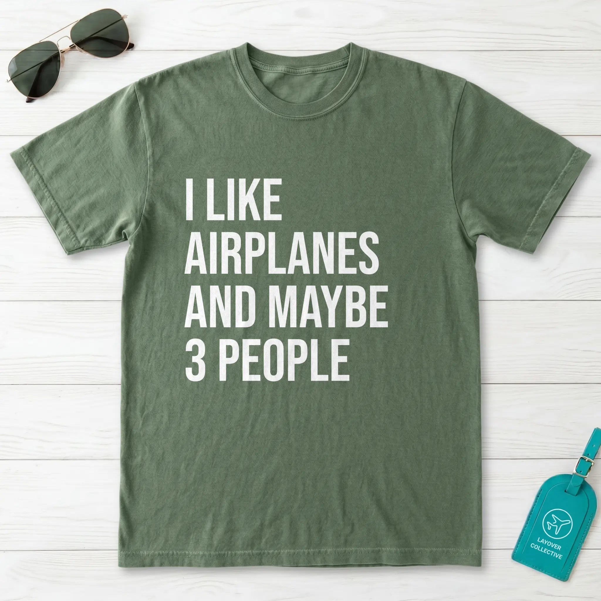 I Like Airplanes T-Shirt