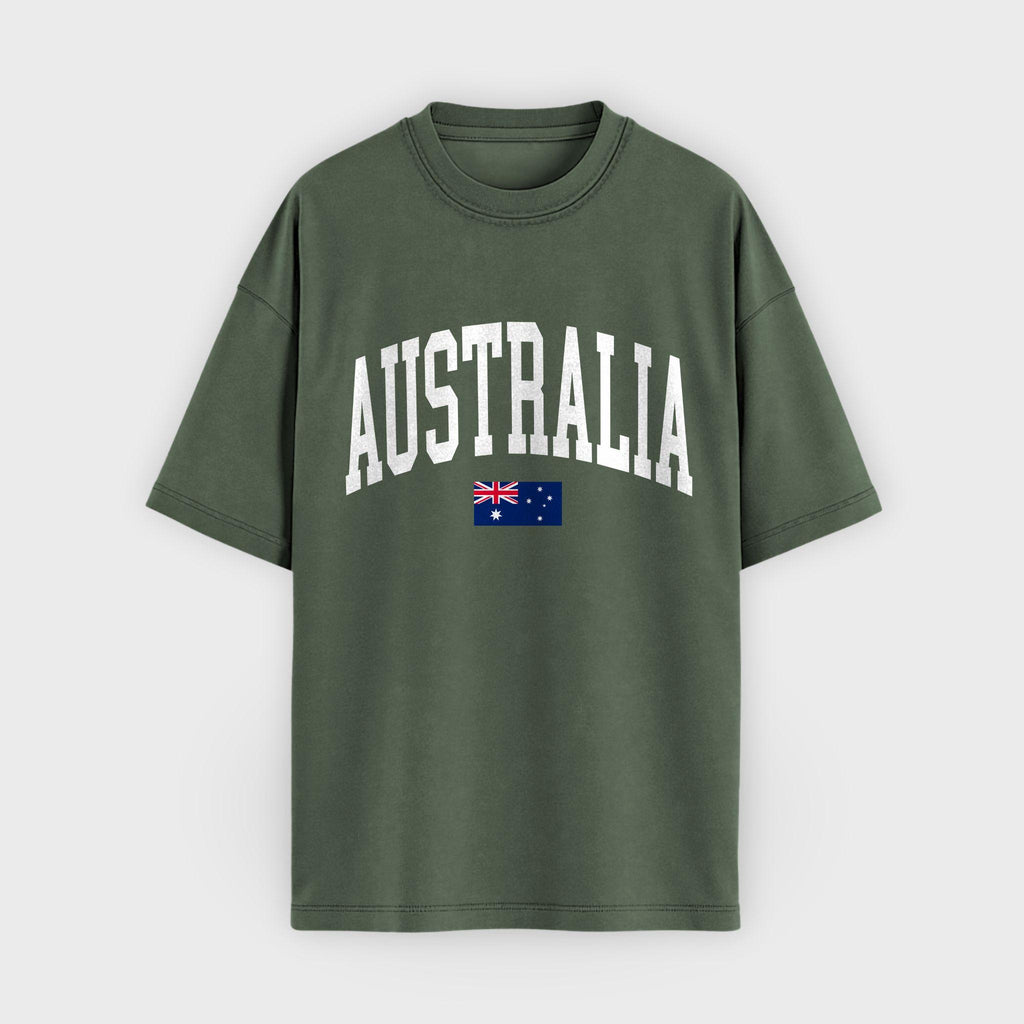 Australia Collegiate Flag T-Shirt