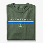 Nicaragua Flagline T-Shirt