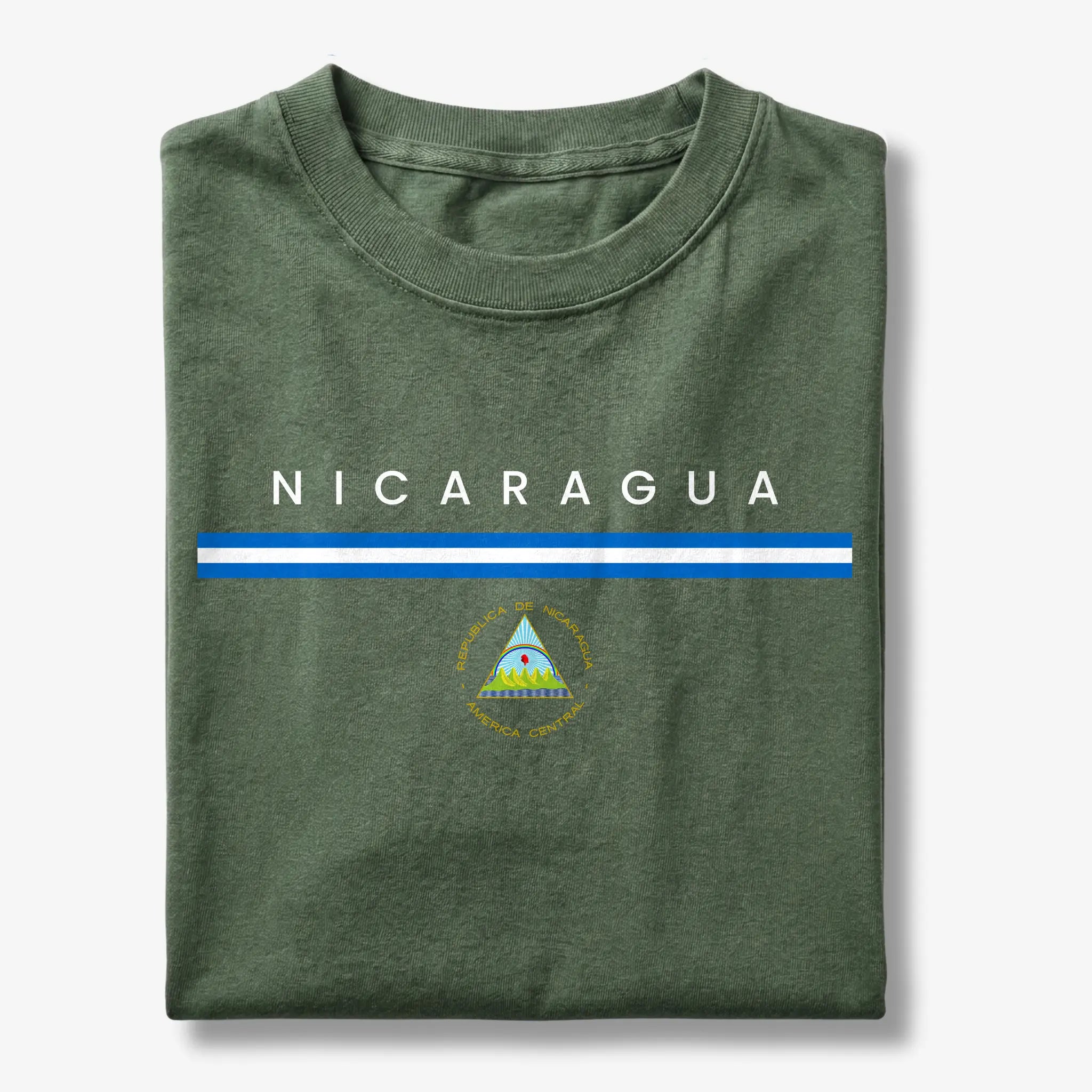 Nicaragua Flagline T-Shirt