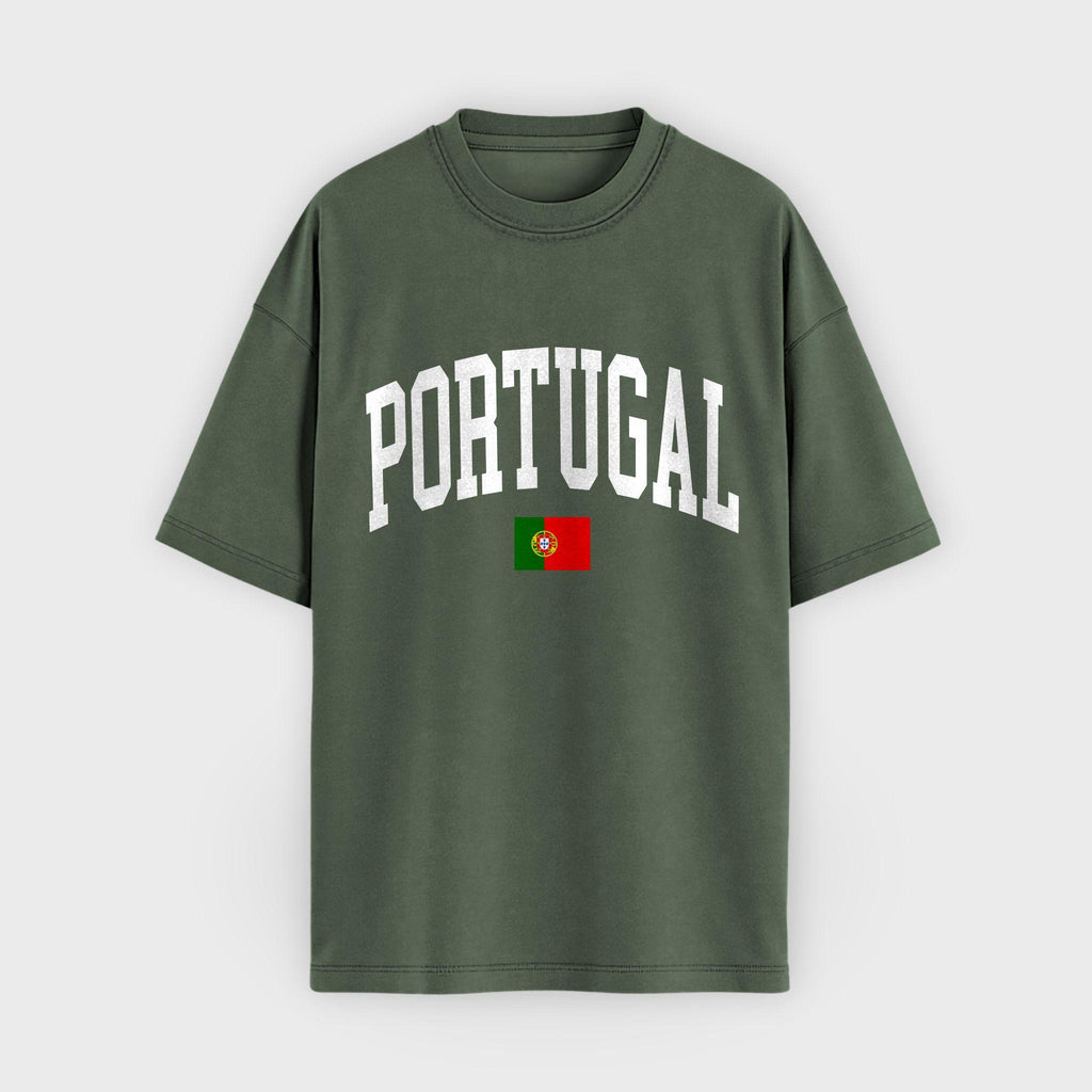 Portugal Collegiate Flag T-Shirt