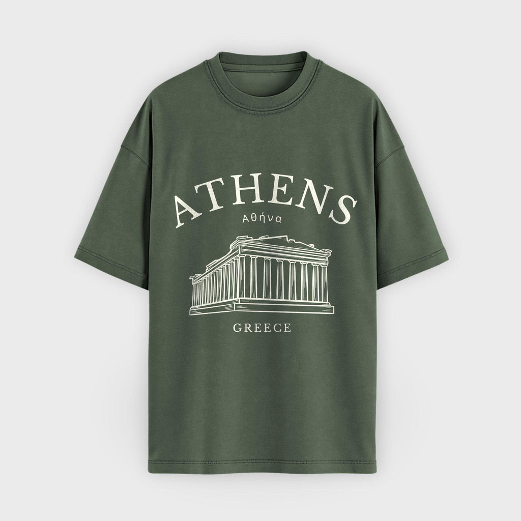 Athens Vintage Sketch T-Shirt