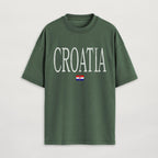 Distressed Croatia T-Shirt